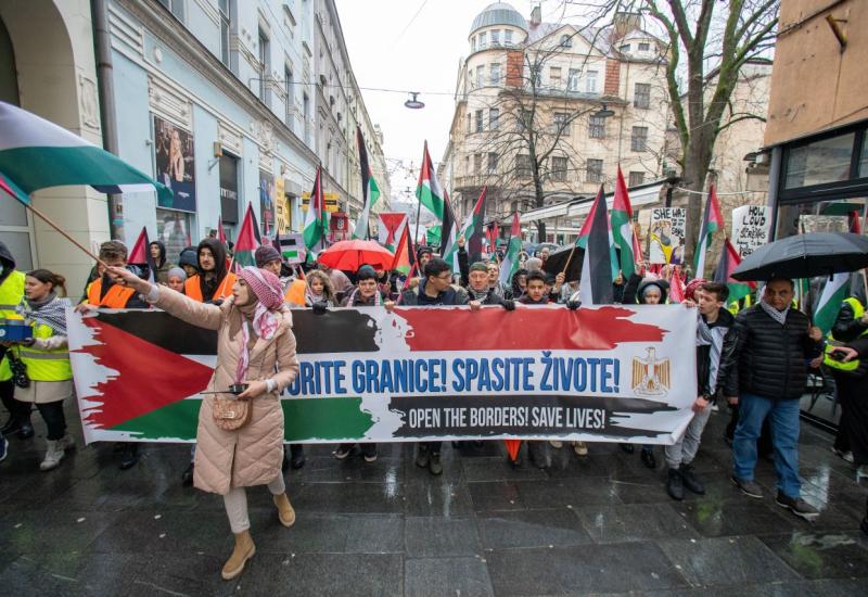 U Sarajevu skup podrške Palestincima u Gazi
