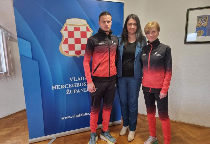 Najuspješniji atletičari na prijemu kod ministrice Nakić