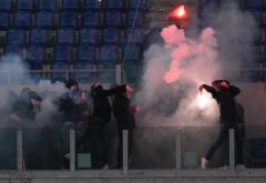 VIDEO I Neredi u Rimu na stadionu i poslije utakmice, igrač Rome pogođen flašom 