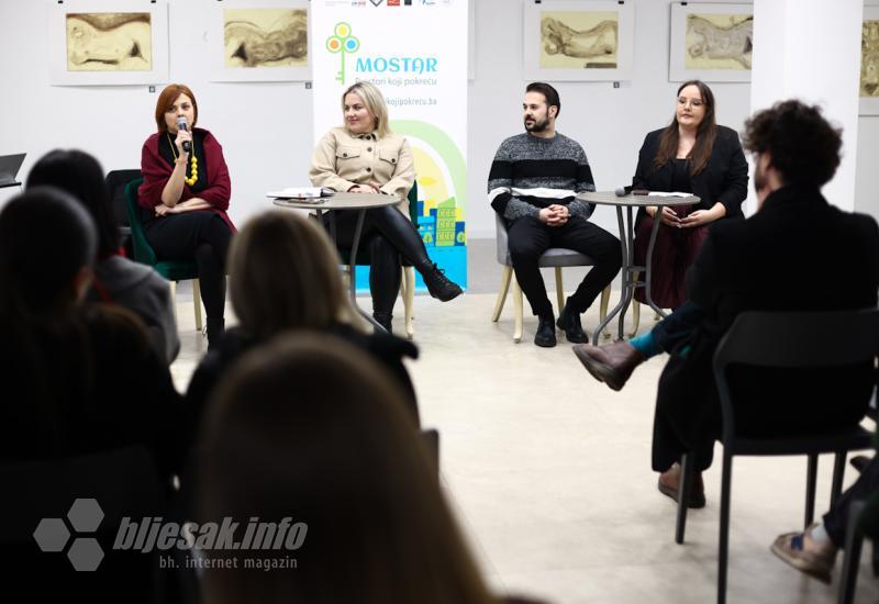Panel rasprava na temu Mladi u kulturi - Mostar: Mladi nisu zainteresirani za kulturu, u čemu je problem?