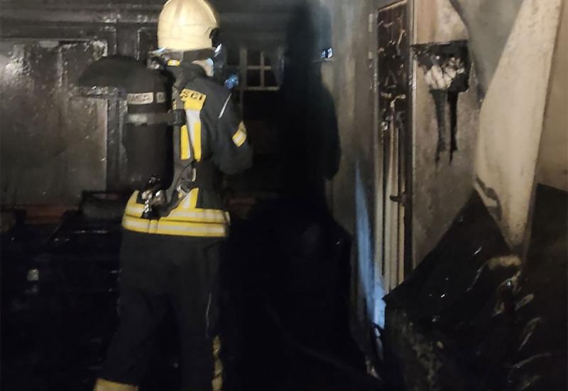 FOTO Požar na kući u Žitomislićima