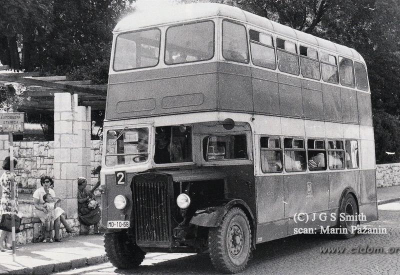 FOTO Zvali su ga Londonac, ali i Nagib: Priča o prvom dvospratnom autobusu u Mostaru