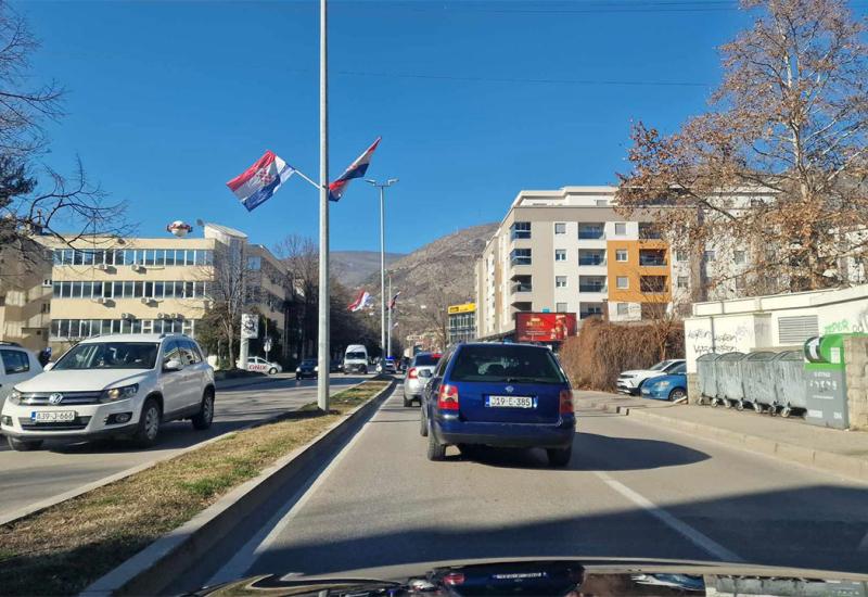 Prometna u Dubrovačkoj - Prometna nesreća u Mostaru