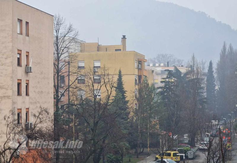 Zrak u Mostaru ponovno nezdrav 