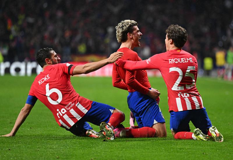 Slavlje igrača Atletico Madrida - Atletico se revanširao Realu i eliminirao gradskog rivala iz Kupa