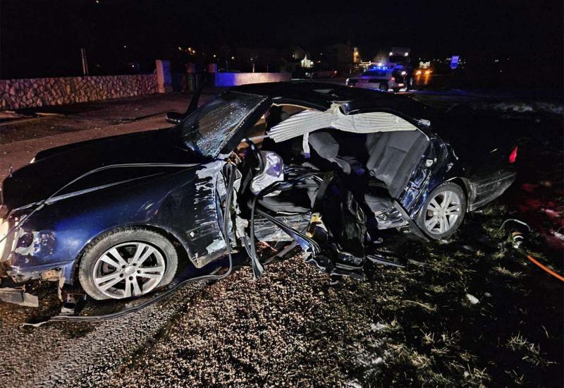 Prometna nesreća u Posušju, dva mladića teško ozlijeđena