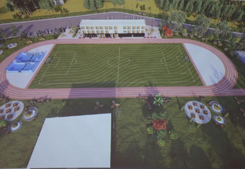 Predstavljen projekt sportskih terena na kampusu Univerziteta Džemal Bijedić