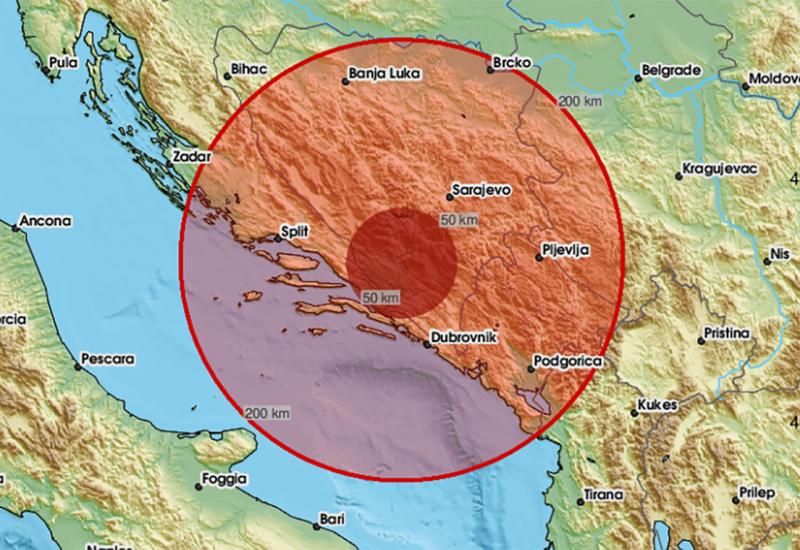 EMSC objavio da je Hercegovinu pogodio potres, pa se ispravili: Vjerojatno je lažna detekcija