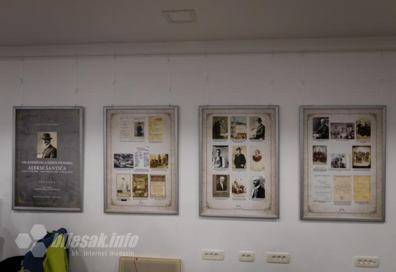 Izložbom u Mostaru obilježena 100. godišnjica smrti Alekse Šantića - Izložbom u Mostaru obilježena 100. godišnjica smrti Alekse Šantića