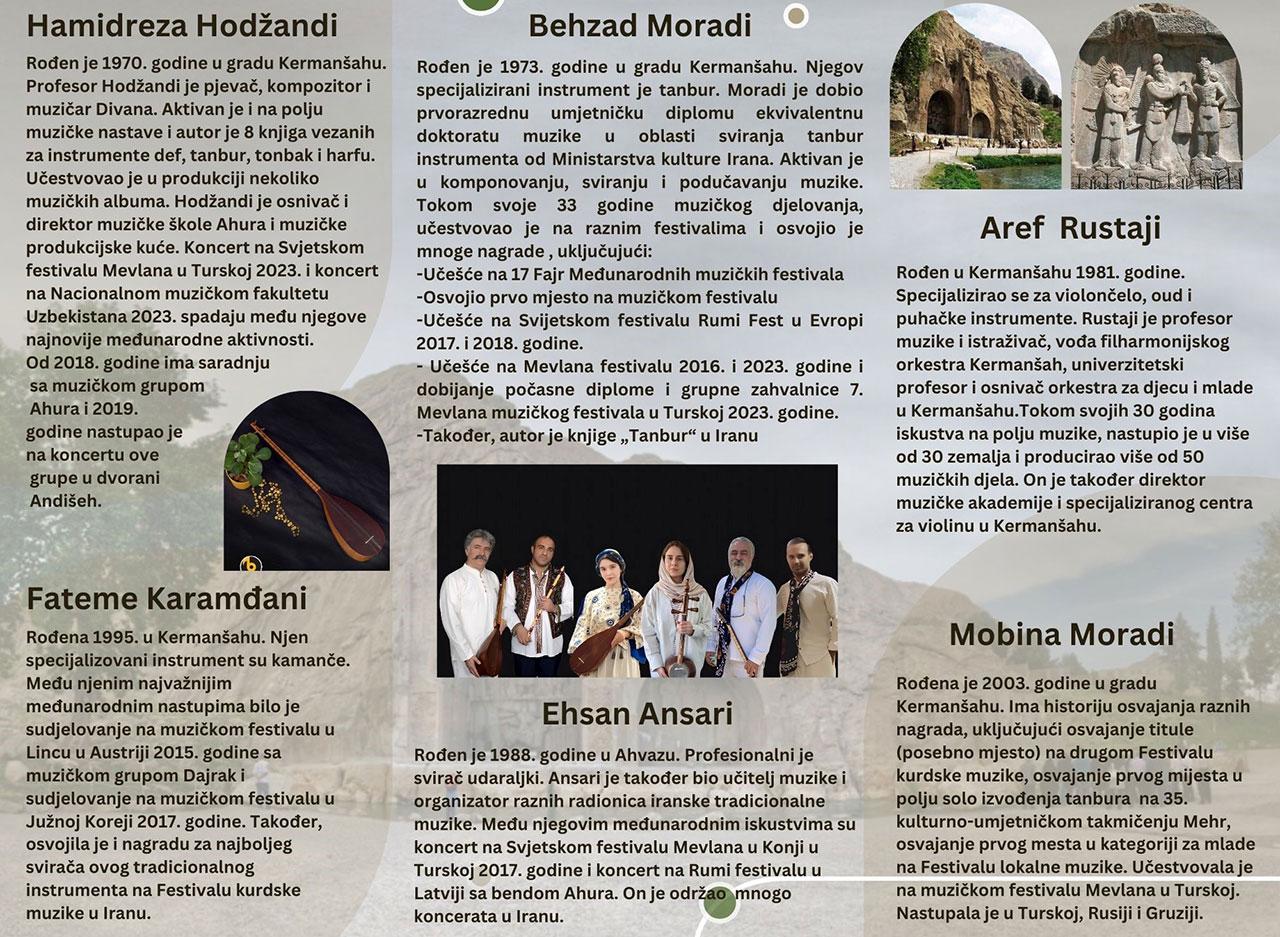 Grupa Bisotun - Radionica muziciranja na tradicionalnim iranskim instrumentima