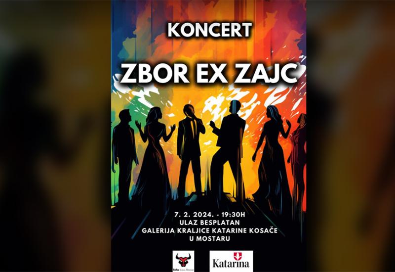 Zbor bivših učenika Srednje glazbene škole Ivan pl. Zajca daruje Mostaru koncert