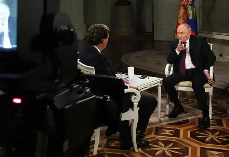 Oko 150 milijuna pregleda: Intervju Putina na društvenoj mreži X