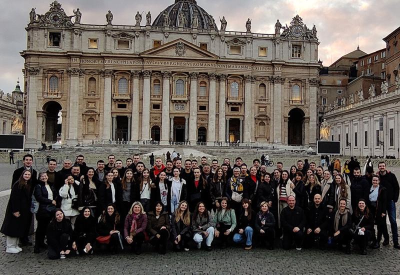 Rim: Papa Franjo pozdravio glazbenike iz Mostara
