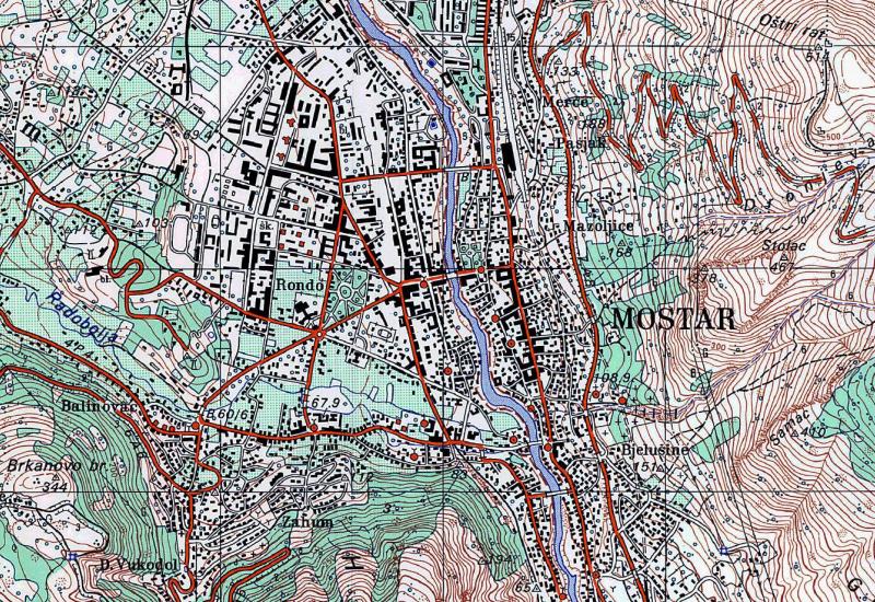 Mostar - Prostorni plan Mostara: U mreži politike, investitora i 