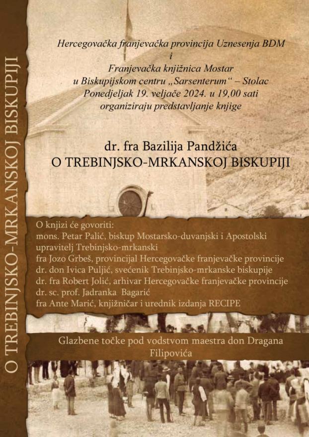 Predstavljan je knjige dr. fra Bazilija Pandžića - Predstavljanje knjige hercegovačkog franjevca na čiji se prijevod čekalo 65 godina 