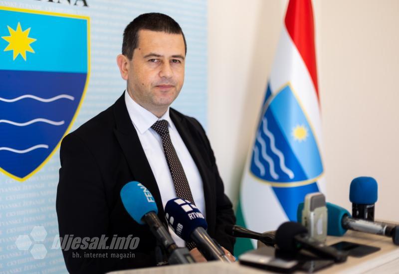 Ministar financija HNŽ Adil Šuta  - Premijerka najavila: Policajci će na sistematske, Zračnoj luci Mostar još milijun