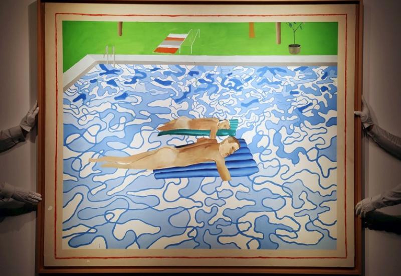 Rani Hockneyev rad, koji u javnosti nije viđen 40 godina, ide na dražbu - Ova slika u javnosti nije viđena 45 godina. Za nju se traži i 20 milijuna dolara