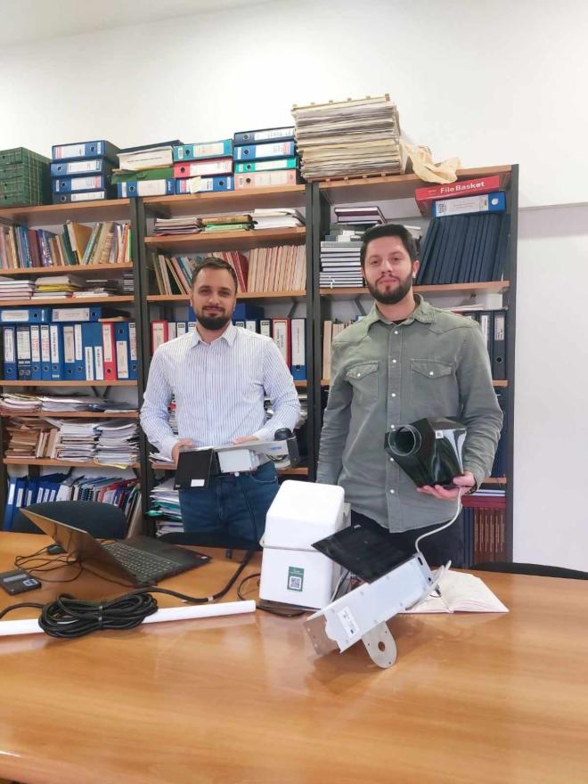 Dino Memić i Azer Zekić - I Agromediteranski fakultet će mjeriti kvalitetu zraka: Uređaj instaliran 