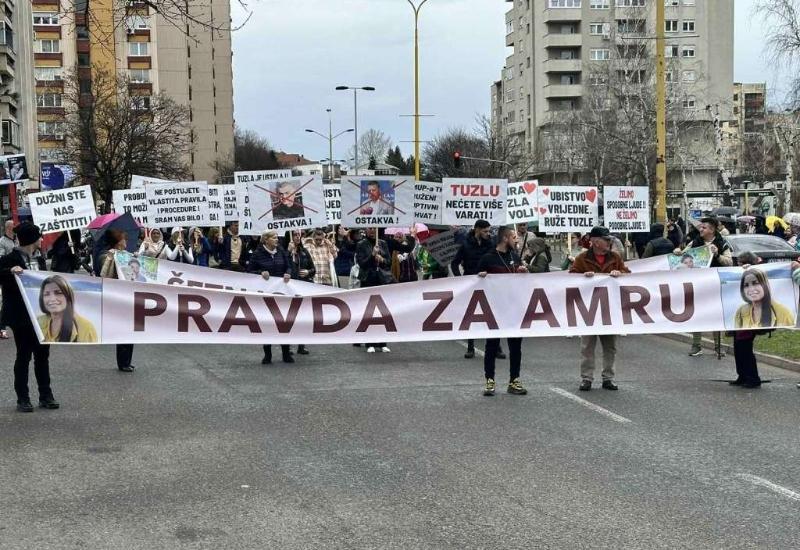 Nakon svirepog ubojstva - Nova prosvjedna šetnja 'Pravda za Amru' 