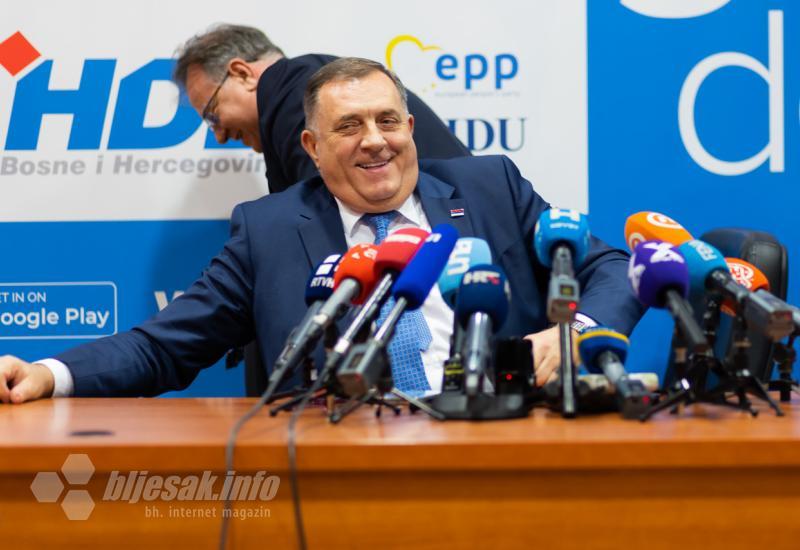 Dodik se pobrinuo za opuštenu atmosferu nakon sastanka u Mostaru