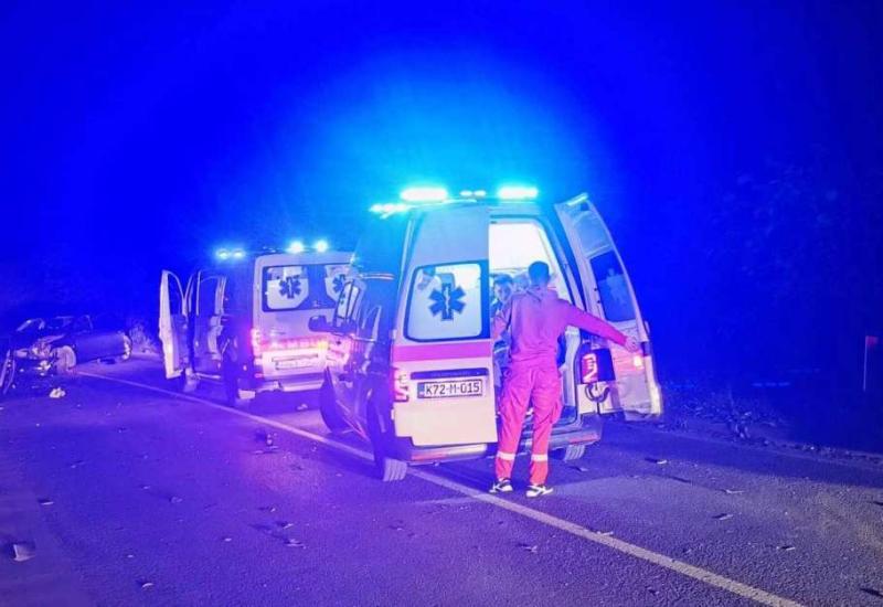 Prometna nesreća kod Tomislavgrada: Vozačica prebačena u mostarsku bolnicu