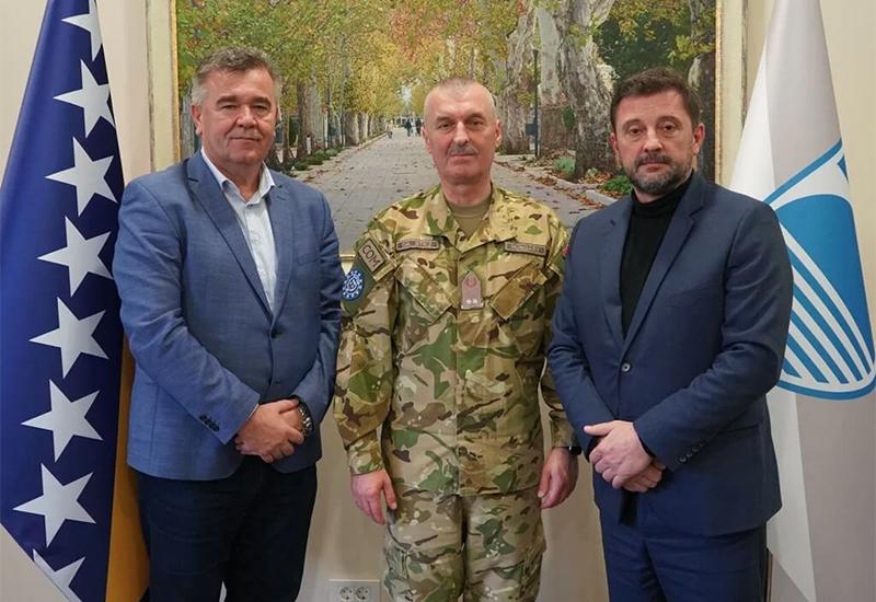 Marić, Sticza i Kordić - Mostar ima dobru suradnju EUFOR-om
