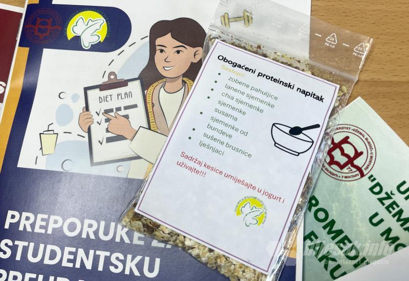 Podijeljeni su i zanimljivi paketići sa brošurama i proteinskim booster jogurtom - Studenti u Mostaru pokrenuli pitanje zdrave prehrane, podaci su alarmantni: Imamo djecu koja su bolesnija od svojih roditelja