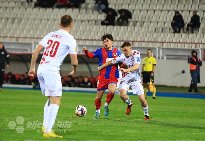 HŠK Zrinjski - FK Borac - Borac slavio u Mostaru i stavio jednu ruku na titulu!