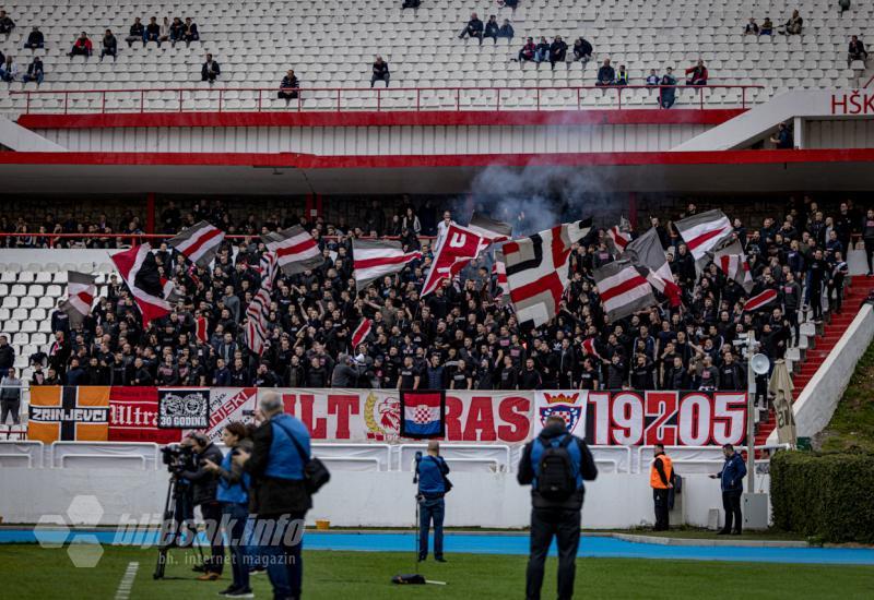 Utakmica između HŠK Zrinjski i FK Željezničar odigrana je u subotu na stadionu Pod Bijelim brijegom - FOTO | Zrinjski pred kraj slomio Željezničar