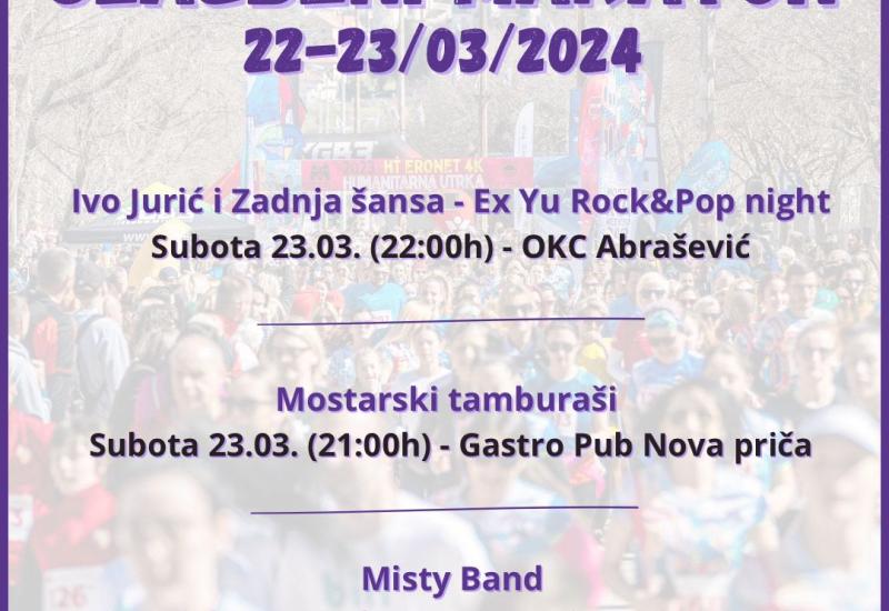 Glazba, trčanje i lokalna umjetnost obilježavaju Mostar Run Weekend 2024