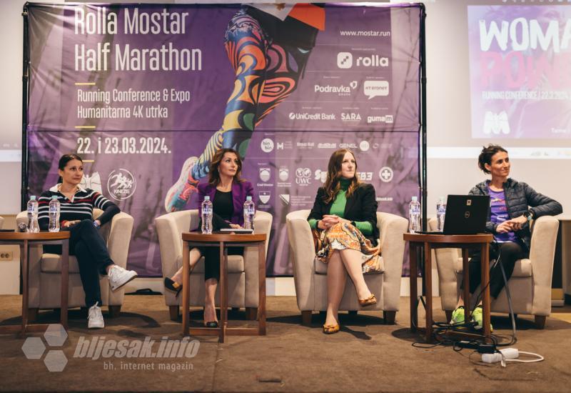 Konferencija pod nazivom Snaga žene - Inspirativnim pričama snažnih žena službeno započeo Mostar Run Weekend 2024!