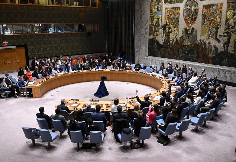 Vijeće sigurnosti UN-a usvojilo nacrt rezolucije koja poziva na prekid vatre u Gazi