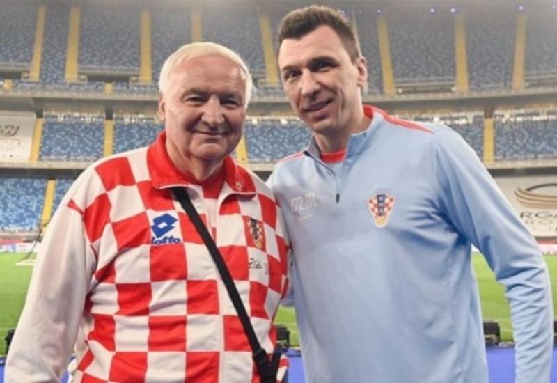 Mile Petković i Mario Mandžukić - Mandžukić o treneru: On je rano vjerovao u mene 