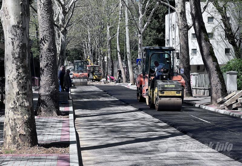 FOTO Započelo asfaltiranje Ulice kralja Petra Krešimira IV.