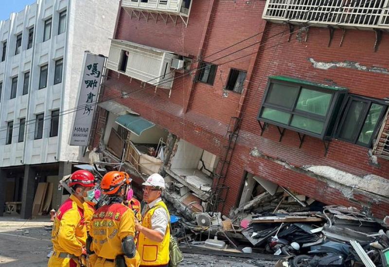 Potres u Tajvanu - Tajvan nastavlja potraga nestalih u potresu