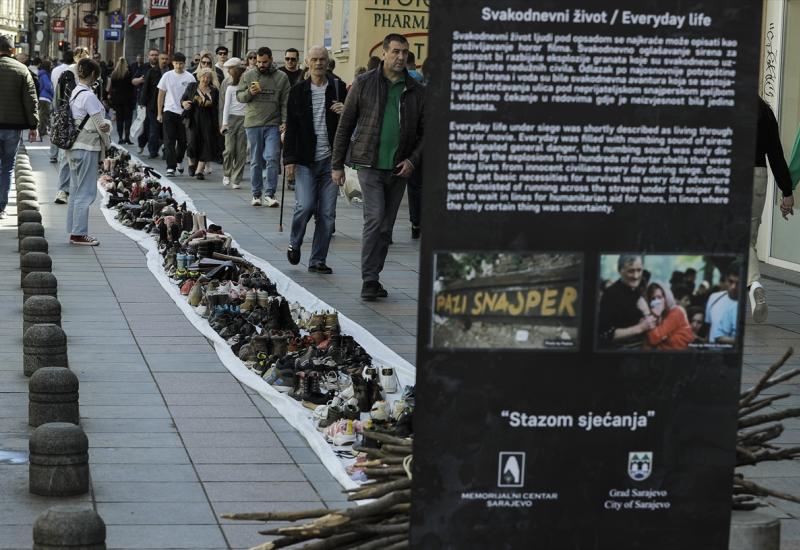 15.000 pari cipela u znak sjećanja na ubijene građane glavnog bh. grada
