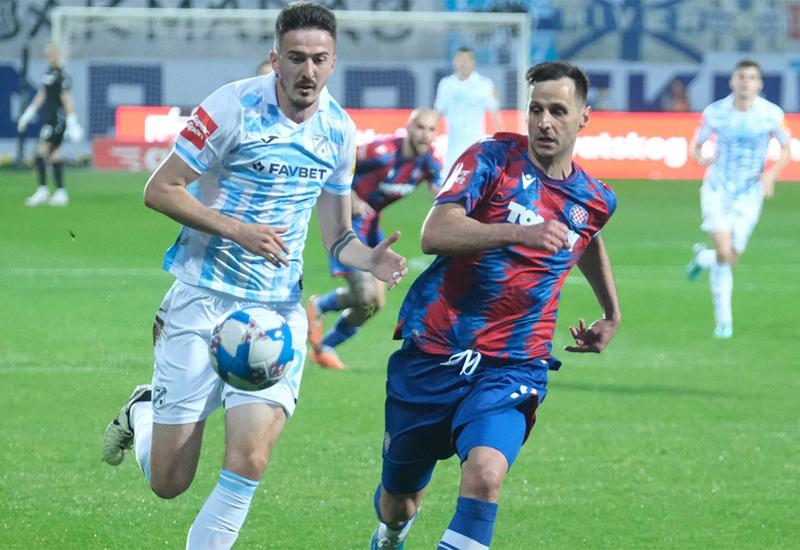 Detalj s utakmice Rijeka - Hajduk - Rijela srušila Hajduk u Jadranskom derbiju
