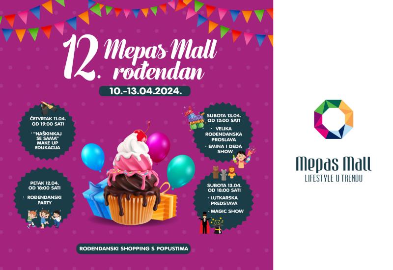 Mepas Mall slavi 12. rođendan