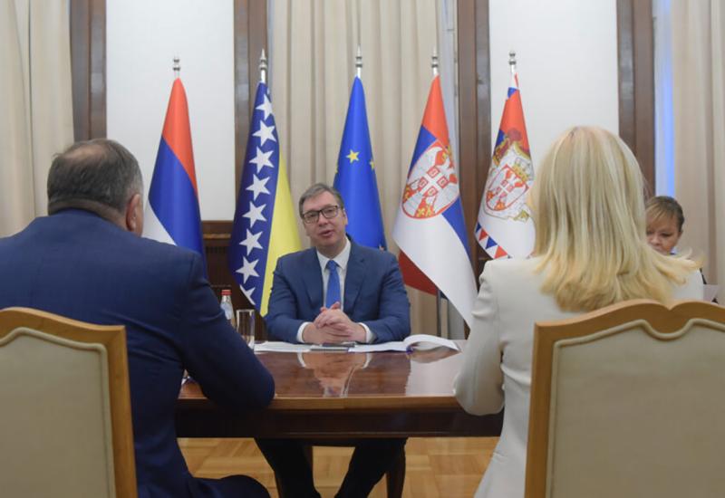 Vučić okuplja dužnosnike Republike Srpske