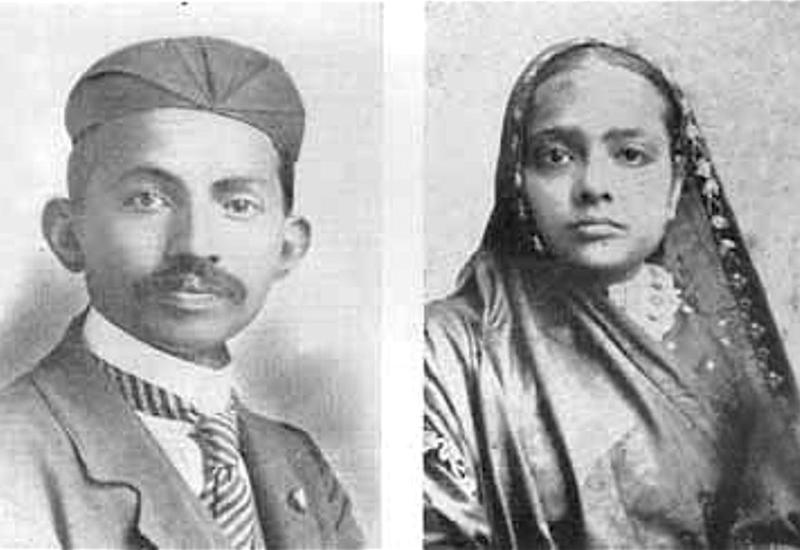 Mahatma i Kasturba Gandhi stupili su u brak kao tinejdžeri - Gandhi je s 13 godina sklopio dogovoreni brak u kojem je ostao 60 godina