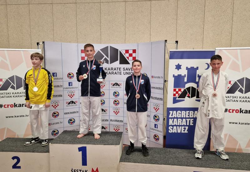 Karate klub Široki Brijeg osvojio osam medalja na Kupu Hrvatske