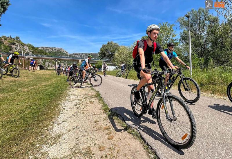 Ćiro biciklijada od Mostara do Počitelja - Preko 200 sudionika na Ćiro biciklijadi od Mostara do Počitelja