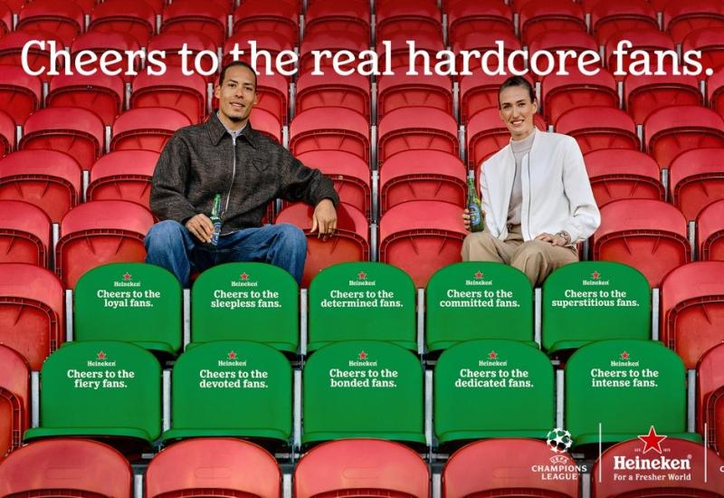 Heineken® nazdravlja pravim hardcore navijačima – i to nisu oni koji vam prvo padnu na pamet