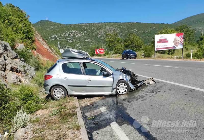Teška prometna nesreća na Žovnici - Prometna nesreća na Žovnici