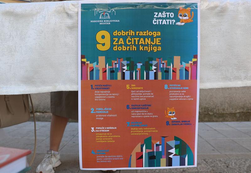 U Mostaru počela akcija: Razmjenite knjige i družite se s književnicima