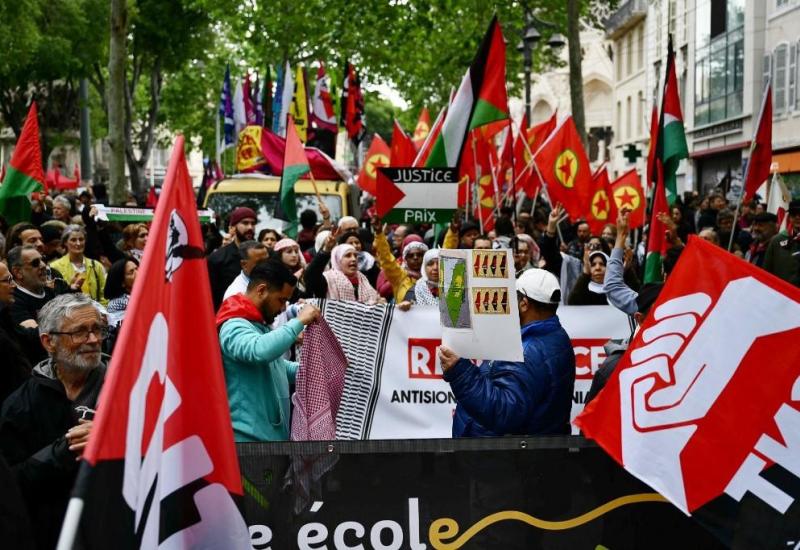 Prosvjed u Marseilleu u Francuskoj - Neredi za Praznik rada: Turska policija suzavcem na povorku, u Grčkoj prosvjednici tražili veće plaće