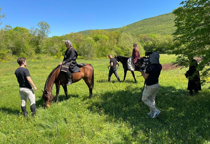 FOTO Snimanje filma o kralju Tvrtku - Pokraj Mostara uhvaćene neke od posljednjih scena