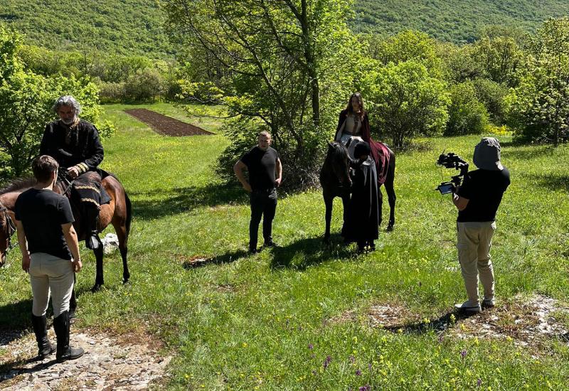 FOTO Snimanje filma o kralju Tvrtku - Pokraj Mostara uhvaćene neke od posljednjih scena