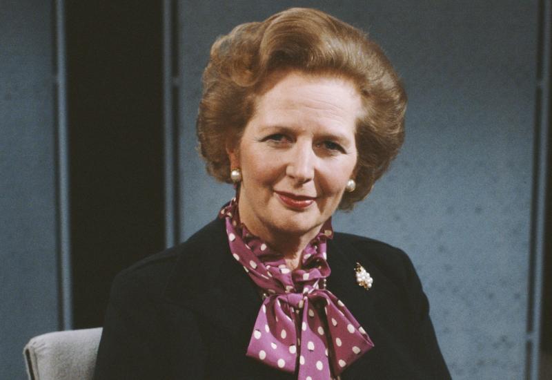 Margaret Hilda Thatcher, barunica Thatcher (Grantham, 13. listopada 1925. – 8. travnja 2013.) - Željezna lady, premijerka koja je podupirala Hrvatsku i Sloveniju