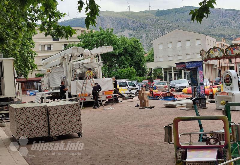 FOTO | ''Otkotrljao'' se kotač iz Mostara
